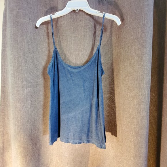 2 Piece Boho Sheer Asymmetrical Tank - Picture 3 of 4